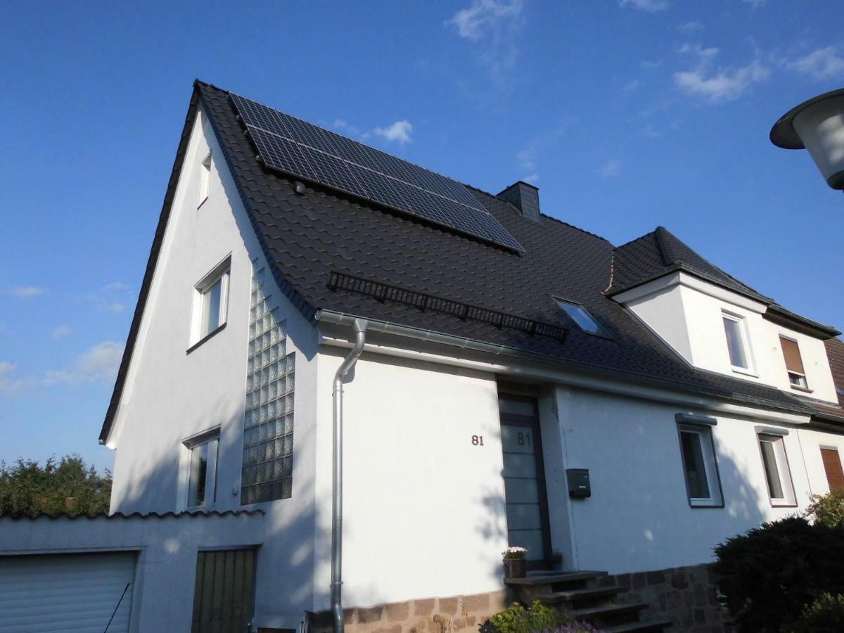 Ferienwohnung Bei Heike & Dirk Kassel Exterior foto